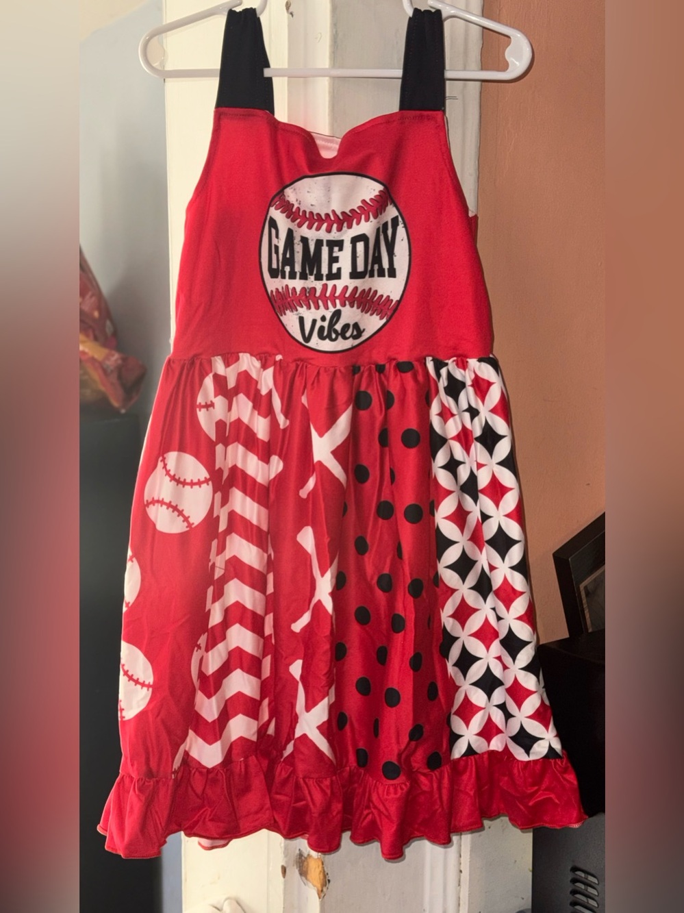 Girls Baseball Game Day Boutique Twirl
Dress